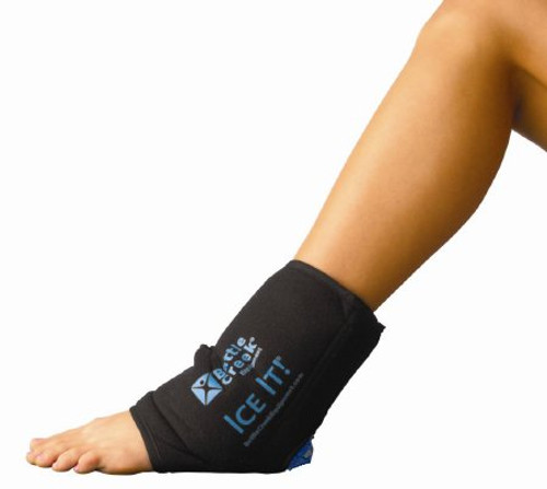 Cold Pack with Wrap Ice It MaxCOMFORT System Ankle / Elbow / Foot / Wrist 9-1/2 X 16 Inch Fabric / Foam / Vinyl / Gel Reusable 514 Each/1