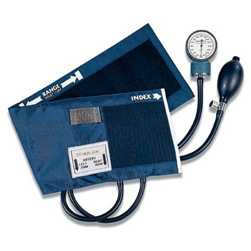 Aneroid Sphygmomanometer with Cuff Omron 2-Tubes Pocket Size Hand Held Adult Large Cuff 11-200 Each/1