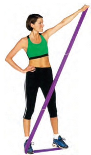 Exercise Resistance Band Resist-A-Band Green 5-1/2 Inch X 5 Foot Heavy Resistance LXB5859R