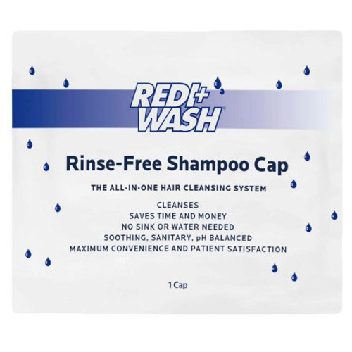 Shampoo Cap DawnMist Redi Wash 1 per Pack Individual Packet Scented SC3756