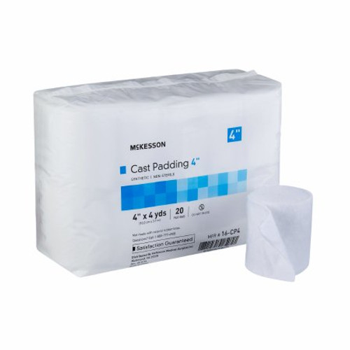 Cast Padding McKesson 4 Inch X 4 Yard Polyester NonSterile 16-CP4