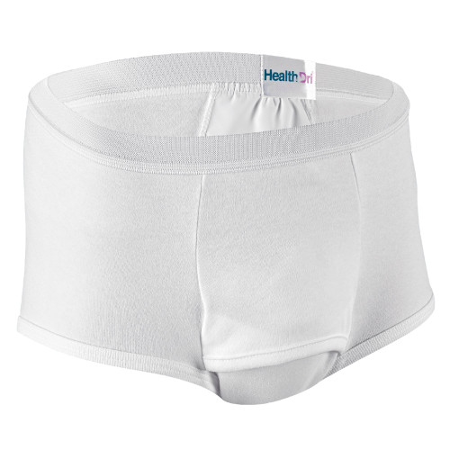 Male Adult Absorbent Underwear HealthDri Pull On 2X-Large Reusable Heavy Absorbency BHXXL Each/1