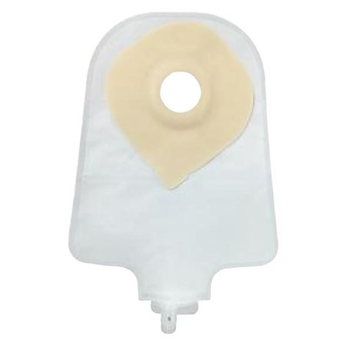 Ostomy Pouch Entrust FortaGuard One-Piece System 12 Inch Length 2 Inch Stoma Drainable Flat Pre-Cut 1206 Box/10