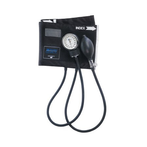 Aneroid Sphygmomanometer with Cuff Mabis Legacy 2-Tubes Pocket Size Hand Held Adult Large Cuff 01-110-026 Each/1