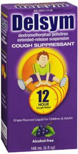 Children s Cold and Cough Relief Delsym 30 mg / 5 mL Strength Liquid 5 oz. 36382427265 Each/1