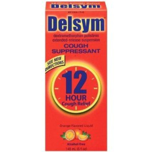 Cold and Cough Relief Delsym 30 mg / 5 mL Strength Liquid 5 oz. 63824017565 Each/1