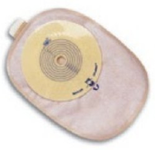 Colostomy Pouch UltraMax One-Piece System 8-3/4 Inch Length 1-1/8 Inch Stoma Closed End Shallow Convex Pre-Cut 83529 Box/15