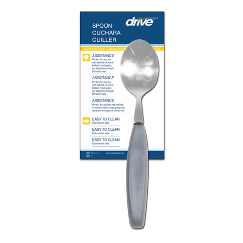 Spoon Lifestyle Essentials Ergonomically Designed Silver Stainless Steel / Polyurethane RTL1411 Case/10