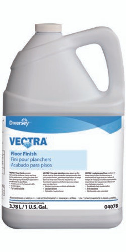 Floor Finish Diversey Vectra Liquid 1 gal. Jug Ammonia Scent Manual Pour DVS04078 Case/4