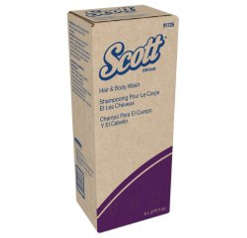 Shampoo and Body Wash Scott 8 000 mL Dispenser Refill Bottle Scented 91726 Case/2