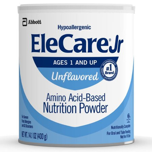 Pediatric Oral Supplement EleCare Jr Unflavored 14.1 oz. Can Powder 55253