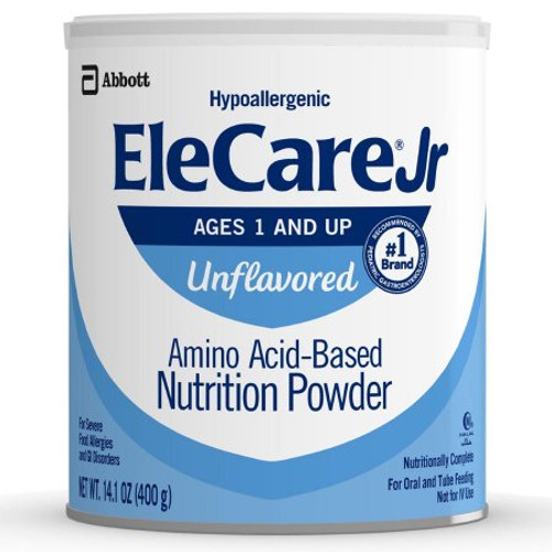 Pediatric Oral Supplement EleCare Jr Unflavored 14.1 oz. Can Powder 55253 Pediatric Oral Supplement EleCare Jr Unflavored 14.1 oz. Can Powder 55253