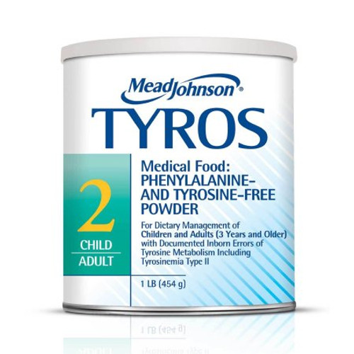 Tyrosinemia Oral Supplement Tyros 2 Unflavored 1 lb. Can Powder 891801