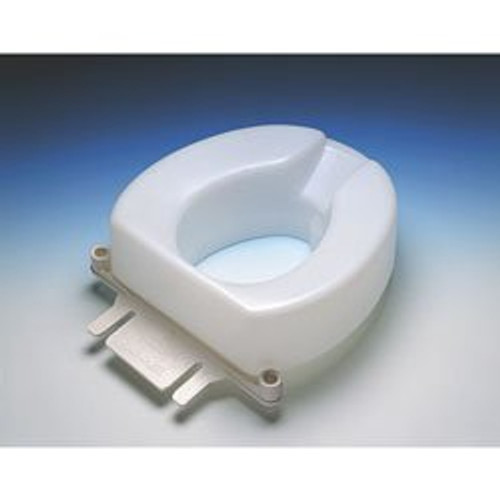 Elongated Raised Toilet Seat Tall-Ette 4 Inch Height White 725831004 Each/1