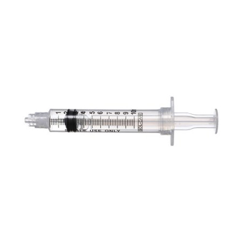 General Purpose Syringe Sol-Care 10 mL Individual Pack Luer Lock Tip Retractable Safety 120008IM Box/100