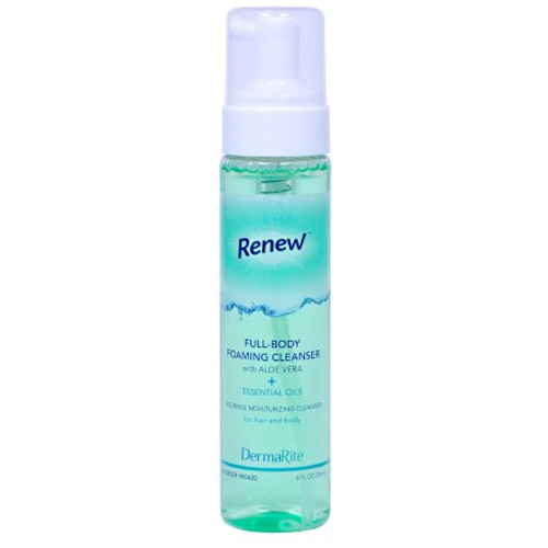Rinse-Free Body Wash Renew Foaming 8 oz. Pump Bottle Citrus Scent 00420