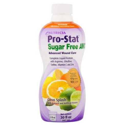 Protein Supplement Pro-Stat Sugar Free AWC Citrus Splash Flavor 30 oz. Bottle Ready to Use 78383