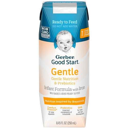 Infant Formula Gerber Good Start Gentle NON-GMO 8.45 oz. Carton Ready to Use 5000056892