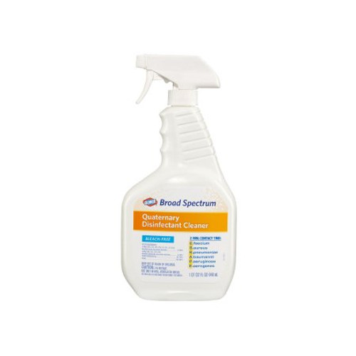 Clorox Broad Spectrum Surface Disinfectant Cleaner Quaternary Based Pump Spray Liquid 32 oz. Bottle Unscented NonSterile 30649