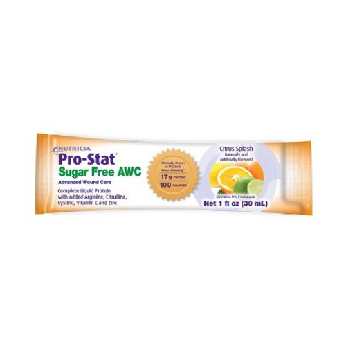 Protein Supplement Pro-Stat Sugar Free AWC Citrus Splash Flavor 1 oz. Unit Dose Pack Ready to Use 78399