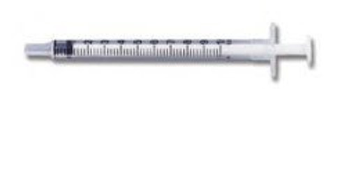 Insulin Syringe BD 1 mL Blister Pack Luer Slip Tip Without Safety 329654