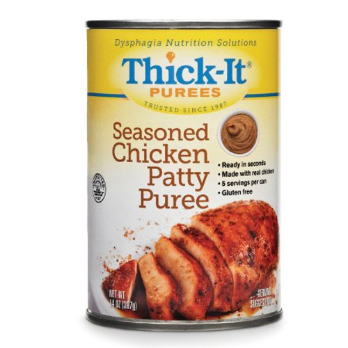 Puree Thick-It 14 oz. Can Seasoned Chicken Patty Flavor Ready to Use Puree Consistency H318-F8800