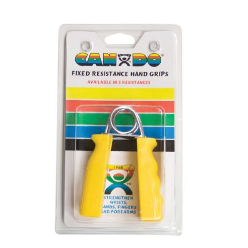 Exerciser Set with Storage Unit CanDo Digi-Flex Yellow / Red / Green / Blue / Black X-Light to X-Heavy Resistance 10-0749 Each/1
