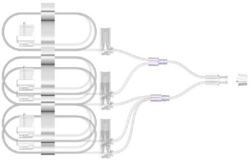 Subcutaneous Infusion Set Sub-Q Without Needle Without Needle 5-1/2 Inch Tubing Without Port SUB-470 Box/10