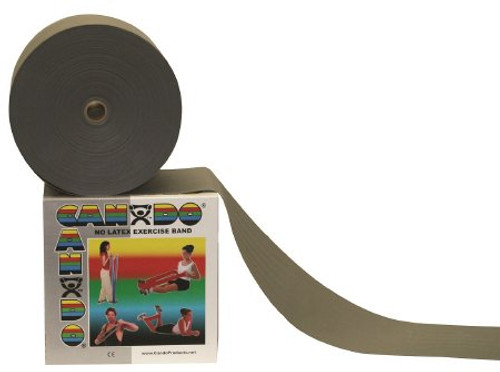 Exercise Resistance Band CanDo Gold 5 Inch X 6 Yard 3X-Heavy Resistance 10-5617 Each/1
