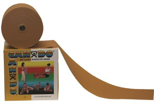 Exercise Resistance Band CanDo Silver 5 Inch X 50 Yard 2X-Heavy Resistance 10-5626 Each/1