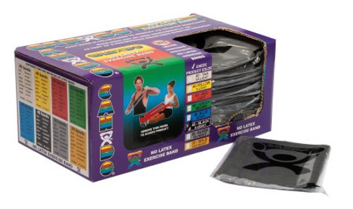 Exercise Resistance Band CanDo Blue 5 Inch X 4 Foot Heavy Resistance 10-5644 Box/1