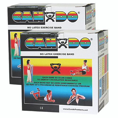 Exercise Resistance Band CanDo Blue 5 Inch X 50 Yard Heavy Resistance 10-5654 Box/1