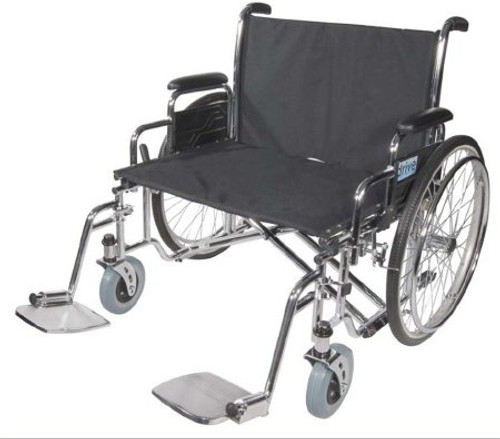 Lightweight Reclining Wheelchair drive Viper Plus Heavy Duty Dual Axle Desk Length Arm Flip Back / Removable Padded Arm Style Swing-Away Elevating Legrest Black Upholstery 14 Inch Seat Width 250 lbs. Weight Capacity PL414RBDDA Each/1