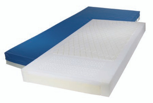 Bed Mattress Gravity 7 with Raised Side Rails Pressure Redistribution Type 36 X 80 X 6 Inch 15777 Case/1