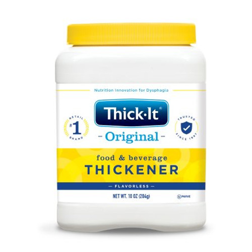 Food and Beverage Thickener Thick-It Original 10 oz. Canister Unflavored Powder Consistency Varies By Preparation J584-H5800