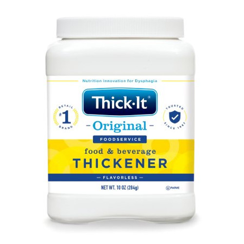 Food and Beverage Thickener Thick-It Original 10 oz. Canister Unflavored Powder Consistency Varies By Preparation J588-H5800