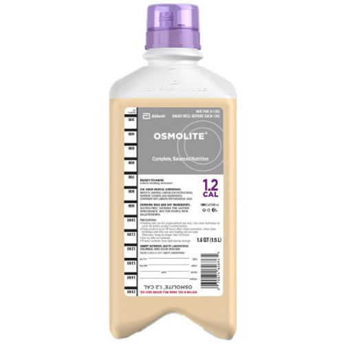 Tube Feeding Formula Osmolite 1.2 Cal 1500 mL Carton Ready to Hang Unflavored Adult 62693