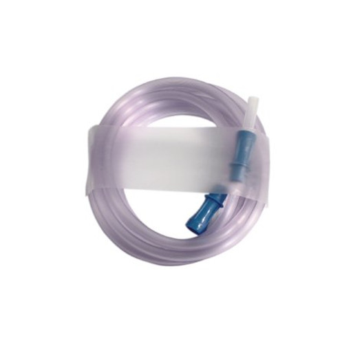 Suction Connector Tubing 6 Foot Length 0.188 Inch I.D. Sterile Straw Connector Clear NonConductive Plastic 4682
