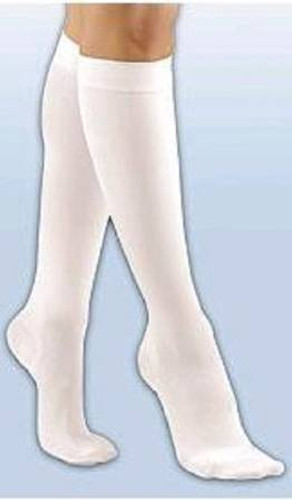 Anti-embolism Stocking JOBST Activa Knee High Medium White Closed Toe H5312 Pair/1