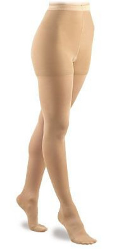 Compression Pantyhose JOBST Activa Soft Fit Waist High Small Beige Closed Toe H3701 Pair/1