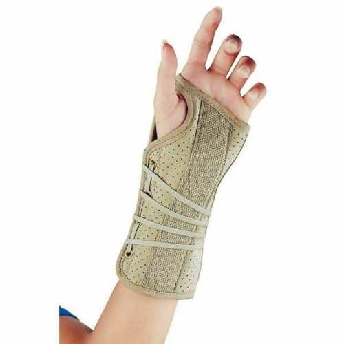 Cock-Up Wrist Brace Soft Fit Metal / Suede Right Hand Beige Small 22-150SMBEG Each/1