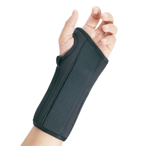 Wrist Brace FLA ProLite Elastic / Foam / Metal / Polyester Left Hand Black Small 22-451SMBLK Each/1