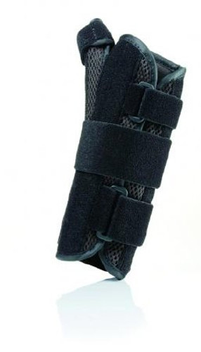 Wrist Brace with Abducted Thumb ProLite Airflow Mesh / Metal / Plastic Left Hand Black Small / Medium 7571852 Each/1