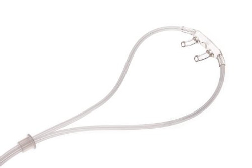 Nasal Cannula Continuous Flow Softech Plus Adult Curved Prong / NonFlared Tip 1870