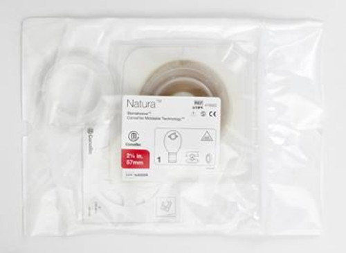 Filtered Ostomy Pouch The Natura Two-Piece System 8 Inch Length Closed End 416403 Box/30