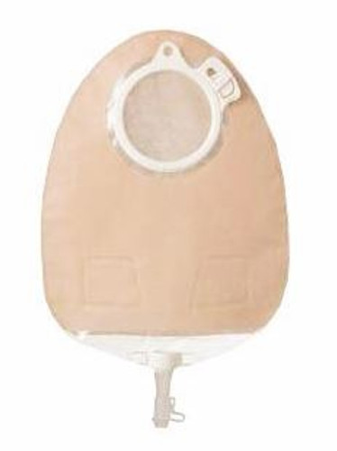 Urostomy Pouch Securi-T One-Piece System 9 Inch Length 1-1/4 Inch Stoma Drainable Convex Pre-Cut 7610328 Box/10