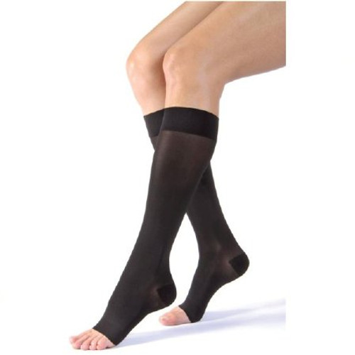 Compression Socks JOBST for Men Knee High Medium Black Open Toe 115453 Pair/1