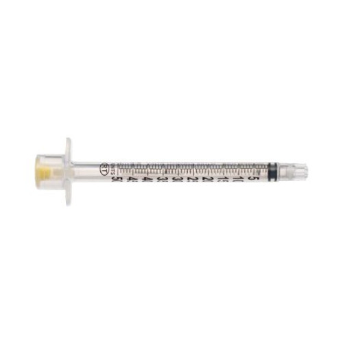Insulin Syringe with Needle VanishPoint 0.5 mL 30 Gauge 5/16 Inch Attached Needle Retractable Needle 15271