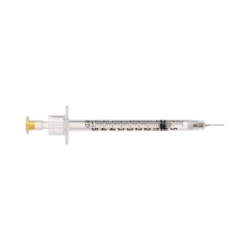 Insulin Syringe with Needle VanishPoint 1 mL 30 Gauge 5/16 Inch Attached Needle Retractable Needle 10271
