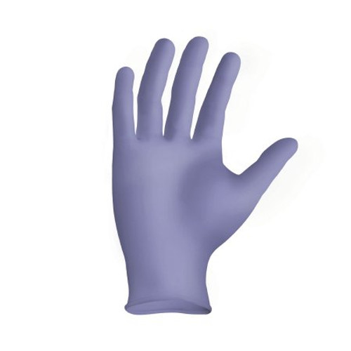 Exam Glove StarMed Ultra X-Small NonSterile Nitrile Standard Cuff Length Textured Fingertips Blue Not Chemo Approved SMTN251 Case/2500